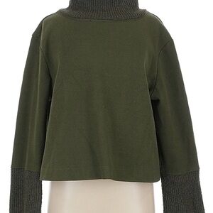 Banana Republic Olive Green Turtleneck Pullover Sweater